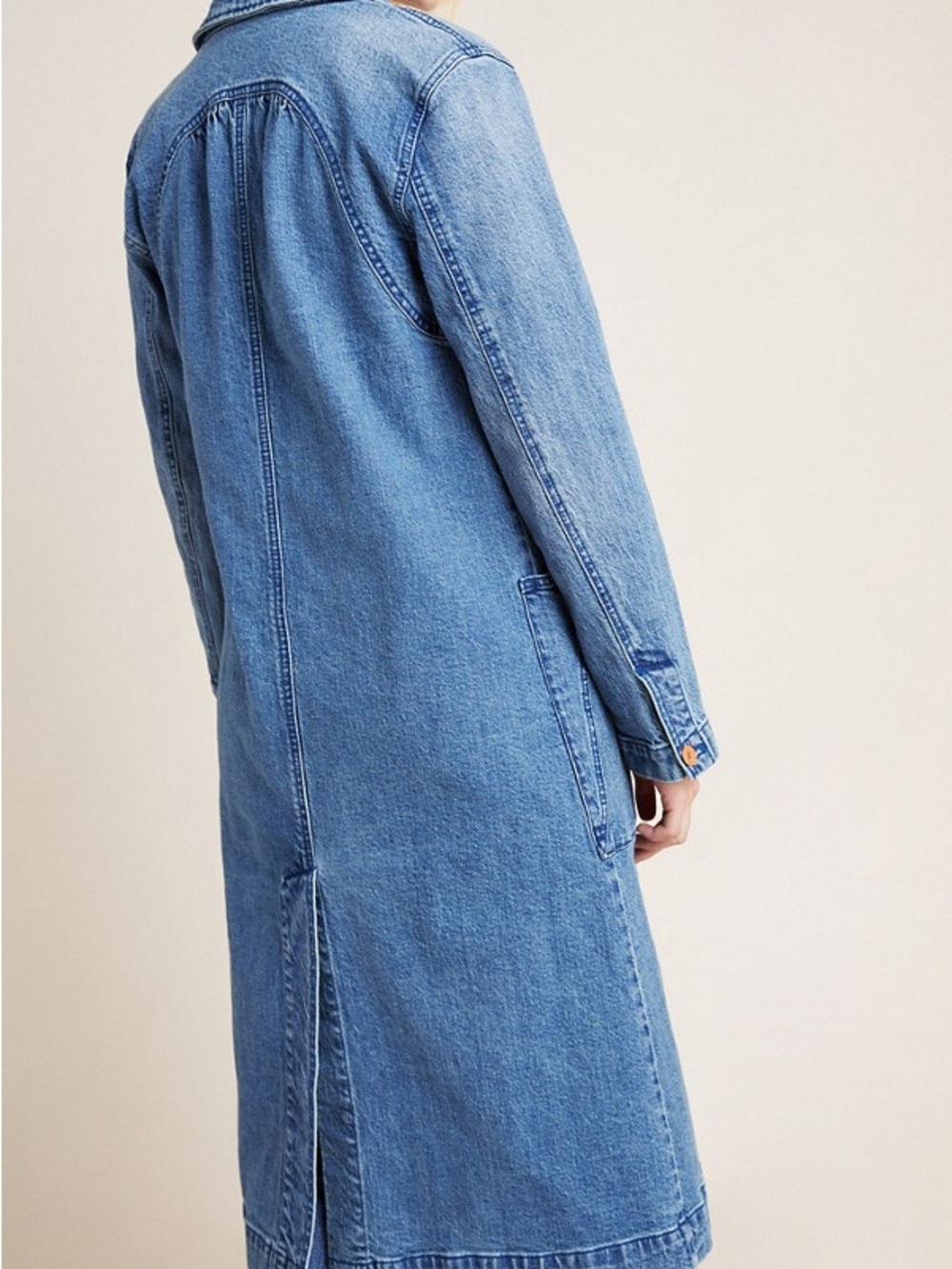 Peggy Denim Coat - Picture 2 of 7
